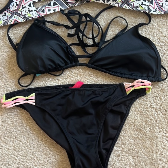 Pink by Victorias Secret 3 piece swim suit. - Picture 3 of 6